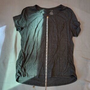 Danskin Now Loose Heather Gray Dri More Shirt 2x (18w/20w)
